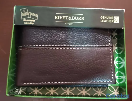 joyas, relojes y accesorios - Billetera Rivet & Burr en RD$700 nueva 6