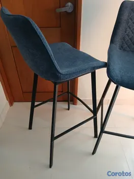 muebles y colchones - Juego de sillas altas o taburetes