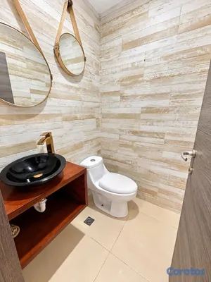 apartamentos - vendo ensanche naco piso 6 dos habitaciones con su baño dos parqueos techados  7