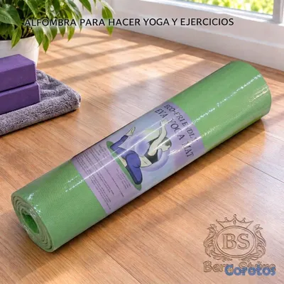 Artículos Deportivos - Alfombra de Ejercicio y Yoga para Entrenar | Alfombra para Yoga de 61x173x0.6 cm 2