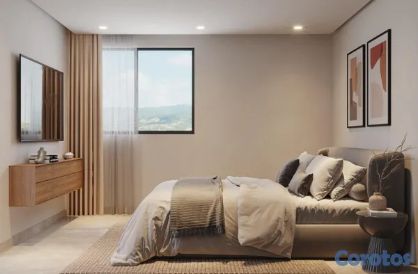 apartamentos - Apartamento en venta en Andares Residence, Jardines Del Norte, Santiago 6