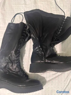 ropa y zapatos - Botas en piel  4