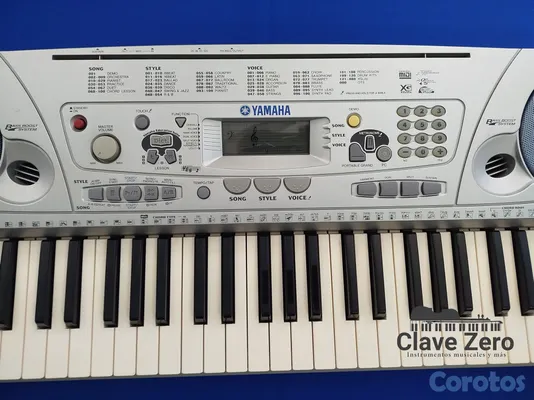 instrumentos musicales - PIANO YAMAHA PSR 275 5 OCTAVAS SENSIBLE  !!! EXCEL 4