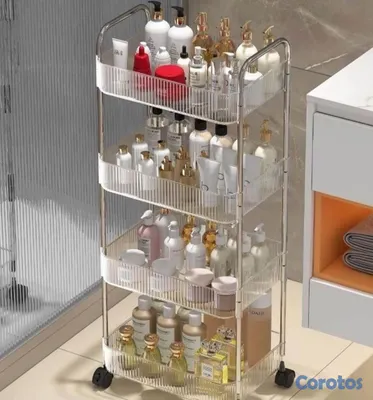 decoración y accesorios - Carrito organizador de 4 niveles  2