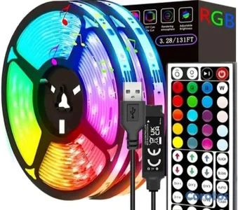 Tira de  Luces led Navideña de 5 Metros de Largo Multicolor.