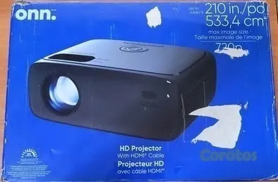 otros electronicos - Proyector Onn LCD Home Theater Resolución 720 P 3