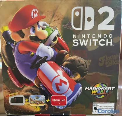 consolas y videojuegos - Nintendo Switch 2 + Mario Kart World Bundle 3-month NSO Individual Membership) 2