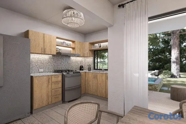 casas vacacionales y villas - Proyecto cerrado de 24 villas en Jarabacoa 7