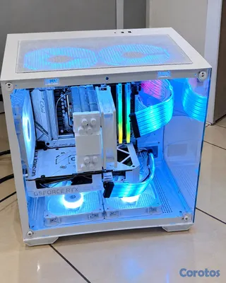 consolas y videojuegos - PC GAMER WHITE EDITION 
RYZEN 5 8400 • RTX 5060 8GB • AM5 • DDR5 RGB 2