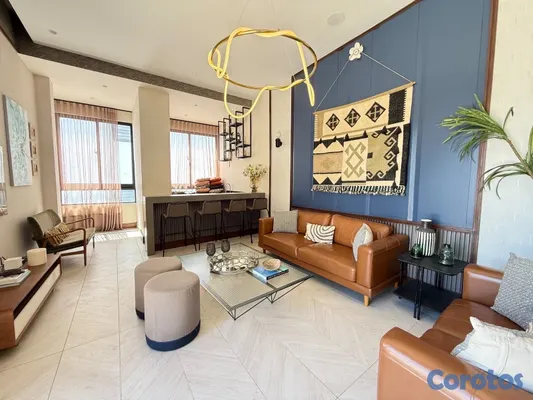 apartamentos - vendo Evaristo Morales dos habitaciones 2.5 baños dos parqueos balcón servicio  15