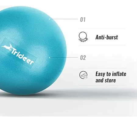 Salud y Equipamiento Médico - Pelota De Pilates Trideer Pelota De Barra Mini Pelota De Eje 4