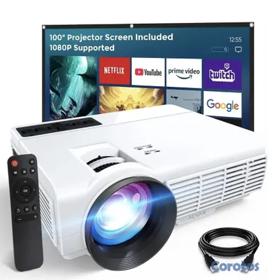 computadoras y laptops - VANKYO LEISURE 3 Mini proyector, 1080P y 170'' com 2
