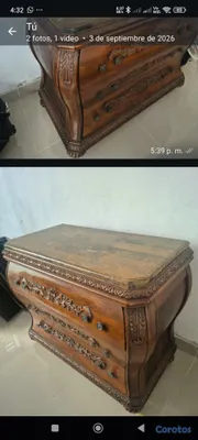 arte y antigüedades - Cómoda Bombé, estilo clásico 4