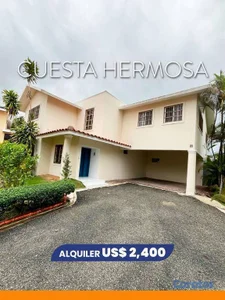 Casa en alquiler | Cuesta Hermosa -3232