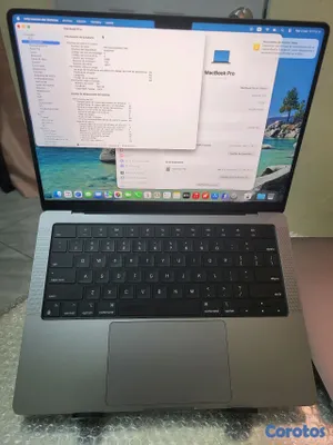 computadoras y laptops - Macbook Pro 2021 (M1pro) 14" 512GB SSD  2