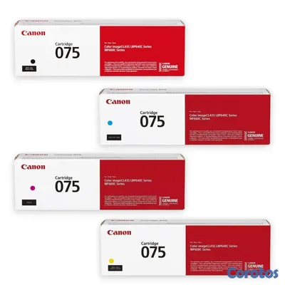 computadoras y laptops - TONER CANON 100% ORIGINALES 075 EN TODOS LOS COLORES  2