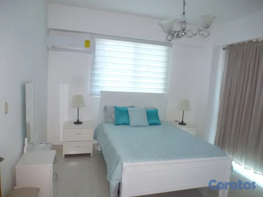 apartamentos - APARTAMENTO AMUEBLADO EN BELLA VISTA, 1 HABITACION, 4