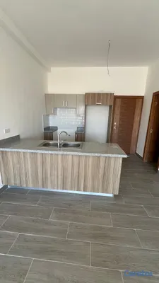 apartamentos - Apartamento nuevo de una habitación en la torre Paseo 27, Santo Domingo Oeste. 2
