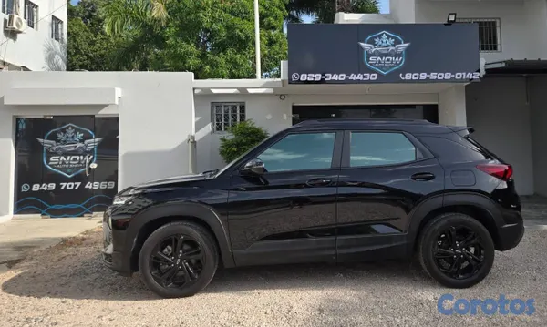 jeepetas y camionetas - CHEVROLET TRAILBLAZER 2022 NEGRO GASOLINA 6