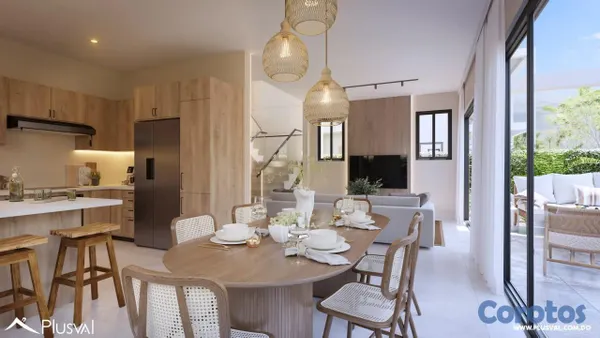 casas vacacionales y villas - Villa en venta White Sands de 3hab, con 2 niveles y de 162 m² de construccion 5