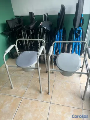 Salud y Equipamiento Médico - tenemos Sillas de ruedas, inodoros portatil, andadores, muletas sillas electrica 6