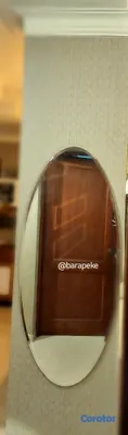 decoración y accesorios - Espejo Ovalado Biselado  2