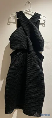ropa para mujer - Vestido negro corto 5