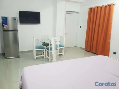 Apartamentos de una habitacion amuheblado.