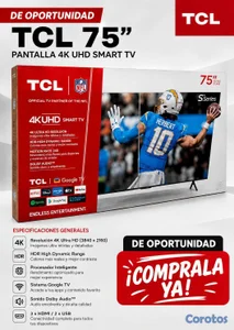 TV smart 75”