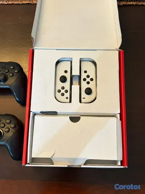consolas y videojuegos - NINTENDO SWITCH OLED + Zelda + 2 Pro Controles 3