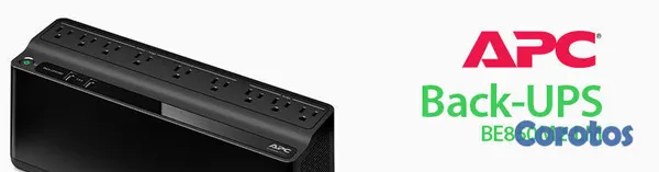 computadoras y laptops - UPS APC BE850M2-LM BACK-UPS, 0.85KVA (850 VA), 450 WATTS, INPUT 120V / OUTPUT 12 3