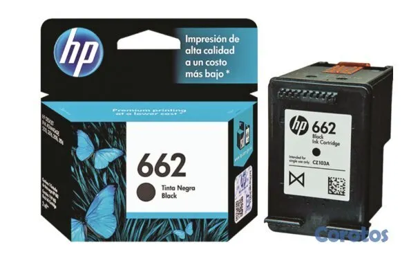 impresoras y scanners - Cartuchos De Tinta 662 Hp Color Y Negro 3