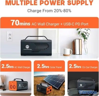 otros electronicos - Estación de Energía AC 200W 4