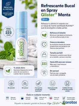 salud y belleza - 🌬️✨ Refrescante Bucal en Spray Glister™ Menta