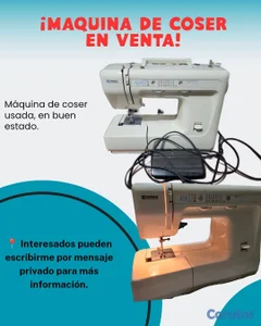 Maquina de Coser Doméstica 