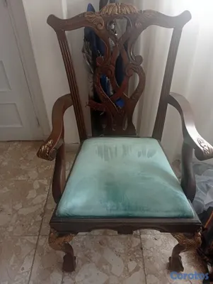 muebles y colchones - Sillas de comedor  en Caoba. 2