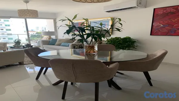 apartamentos - Apartamento en alquiler amueblado en torre de lujo en Urbanización Real 7