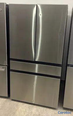 electrodomesticos - Nevera Samsung Bespoke , 4 puertas acromada 36 pulgadas  2