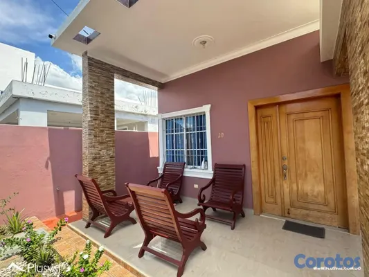 casas - Casa en venta Amueblada de 3 Habitaciones en Residencial Cerrado 9