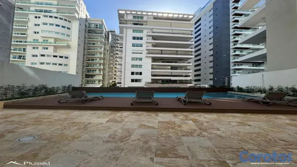 apartamentos - Apartamento en alquiler de 1 hab + estudio en Naco 2