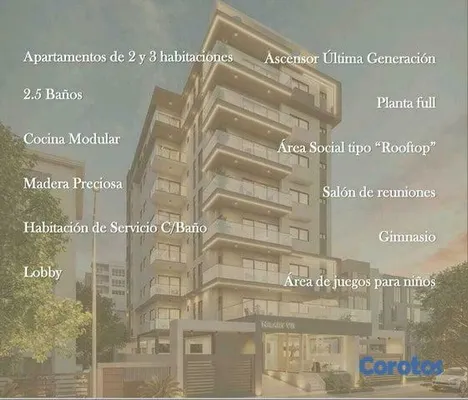 apartamentos - Venta de proyecto Mirador Norte Santo Domingo. 3