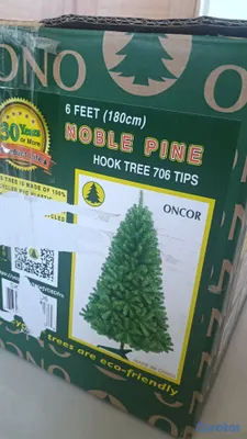decoración y accesorios - Arbol de Navidad de 6 pies 3