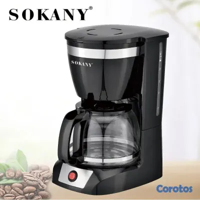 electrodomesticos - Cafetera Sokany SK-124 Elegante y Funcional 2
