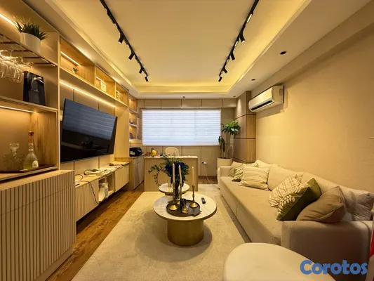 apartamentos - Amueblado de tres habitaciones -estudio - doa cocina - piso alto - US  8