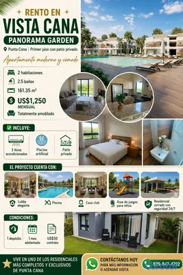 apartamentos - Alquiler de Apartamento en Panorama Garden - Vista 20