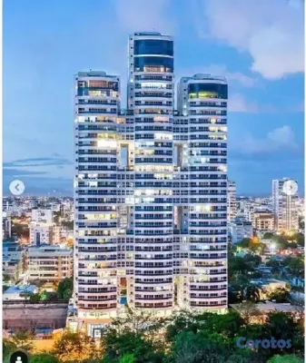 apartamentos - For Sale Penthouse Frente Parque Mirador Sur Av. Anacaona Con 800m2 2