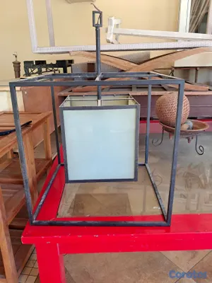muebles y colchones - VARIAS LÁMPARAS EN VENTA, EXCELENTE MATERIAL Y CALIDAD,USADAS, POR MUDANZA 3