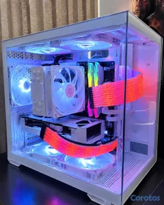PC GAMER WHITE EDITION 
RYZEN 5 8400 • RTX 5060 8GB • AM5 • DDR5 RGB