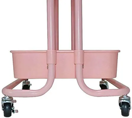 decoración y accesorios - Carrito con ruedas de 3 bandejas ideal cocina maquilladoras carro  organizador 5