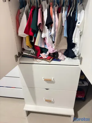 muebles y colchones - véndo este armario de Ikea única dueña  5
